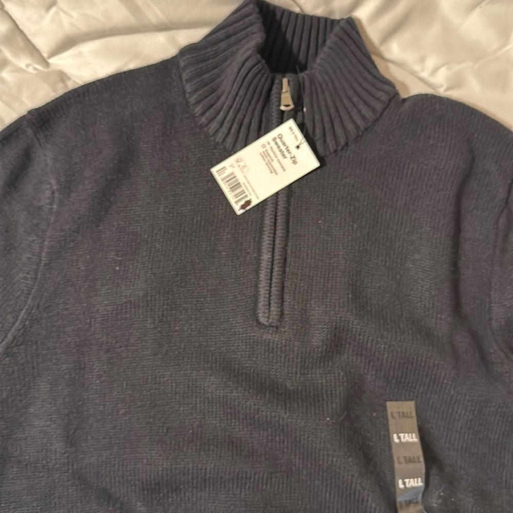 New Sonoma quarter zip sweater